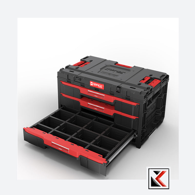Qbrick System ONE Drawer 3 Toolbox 2.0