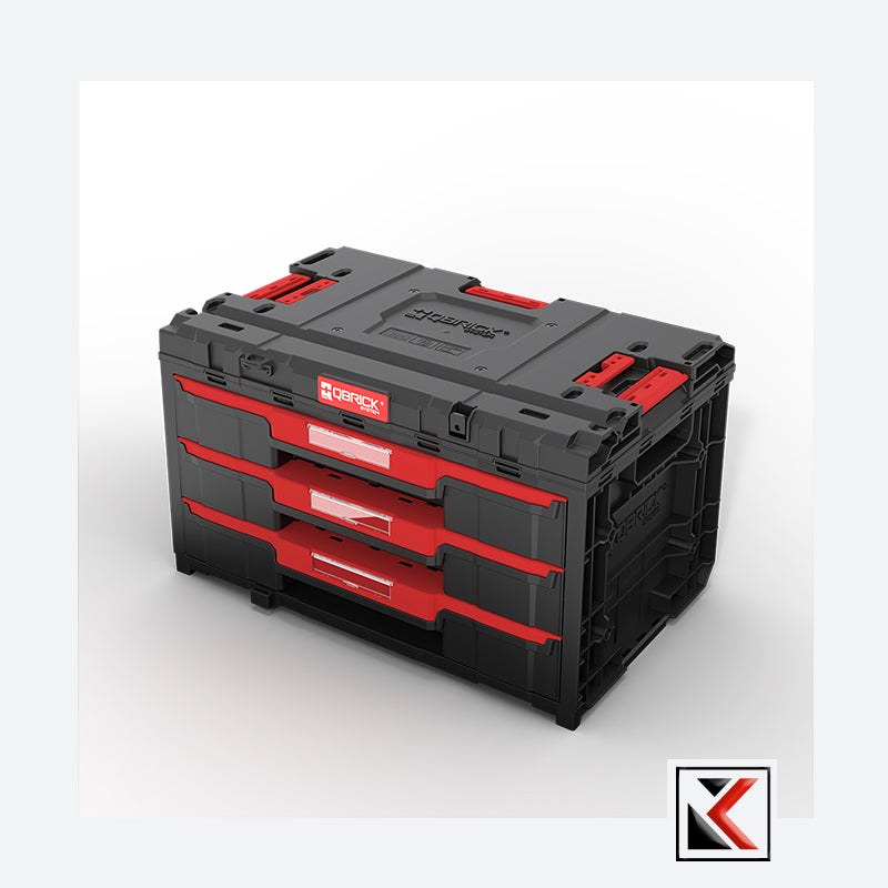 Qbrick System ONE Drawer 3 Toolbox 2.0