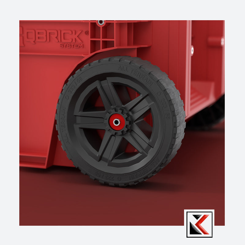 Qbrick System PRIME Cart Red Ultra HD