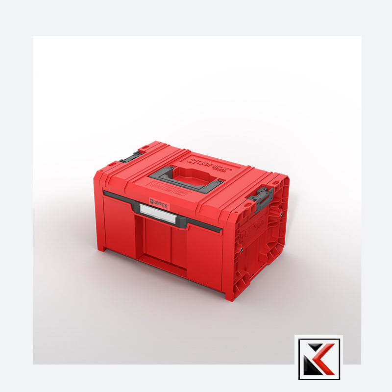 Qbrick System PRO Drawer Workshop Set 6 Red