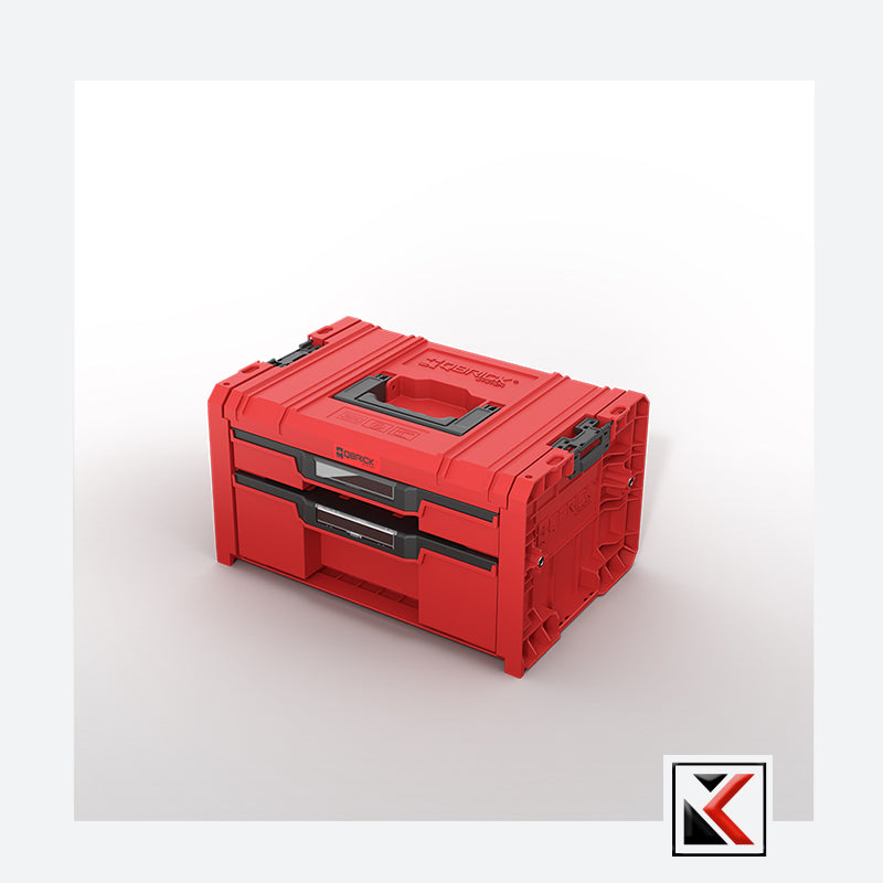 Qbrick System PRO Drawer Workshop Set 6 Red