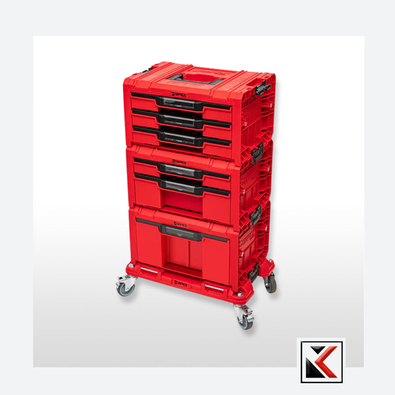 Qbrick System PRO Drawer Workshop Set 6 Red