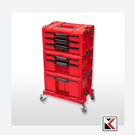 Qbrick System PRO Drawer Workshop Set 6 Red