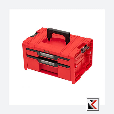 QBRICK System PRO Drawer Workshop Set 3 Red