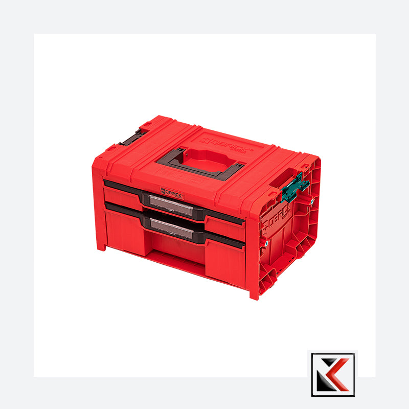 Qbrick System PRO Drawer Workshop Set 4 Red