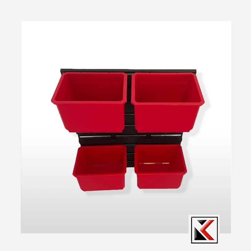 Set FX gereedschapsplaat met 4 Qbrick bakjes