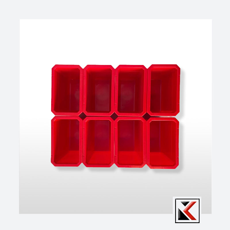 Set FX gereedschapsplaat met 8 Qbrick bakjes