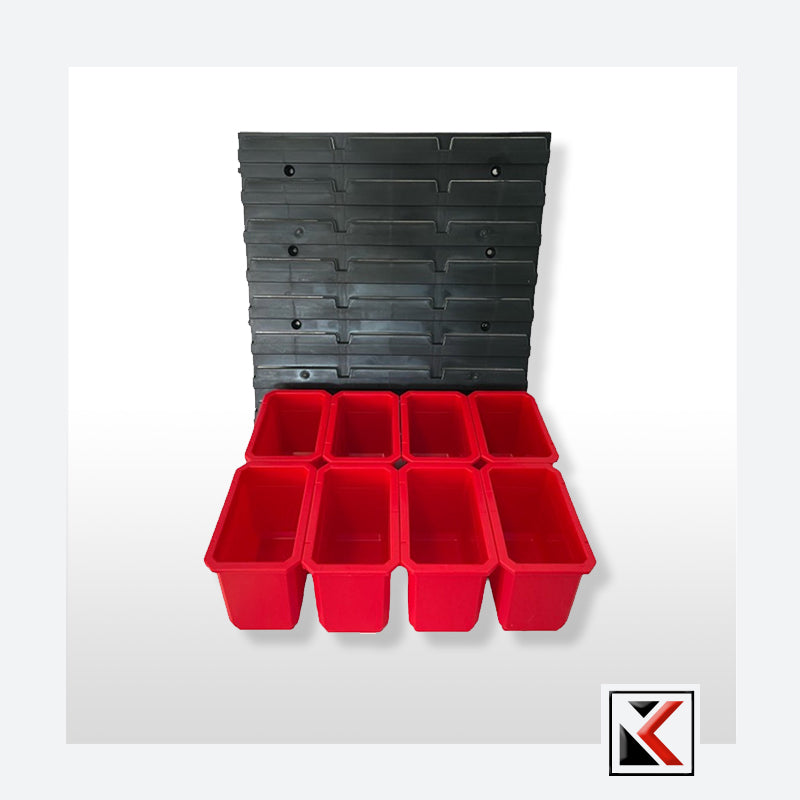 Set FX gereedschapsplaat met 8 Qbrick bakjes