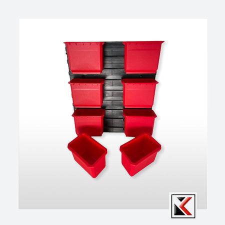 Set FX gereedschapsplaat met 8 Qbrick bakjes