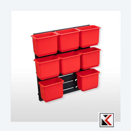 Set FX gereedschapsplaat met 8 Qbrick bakjes