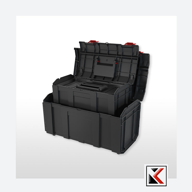 Qbrick Regular R-BOX SET Gereedschapskisten 16″+13″