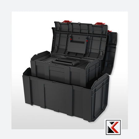 Qbrick Regular R-BOX SET Gereedschapskisten 19″+16″