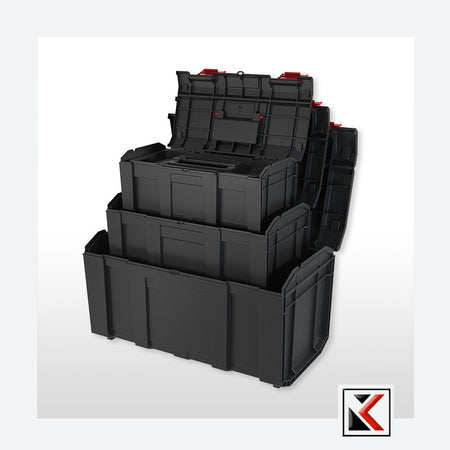 Qbrick Regular R-BOX SET Gereedschapskisten 19″+16″+13″