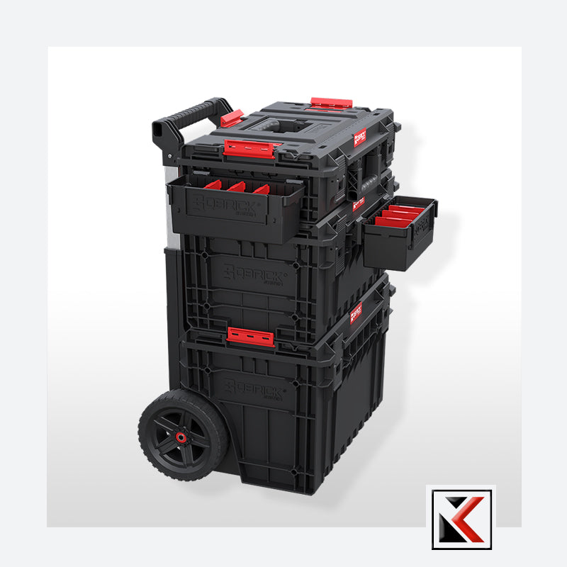 Qbrick System Custom Deep Modular Bin Set