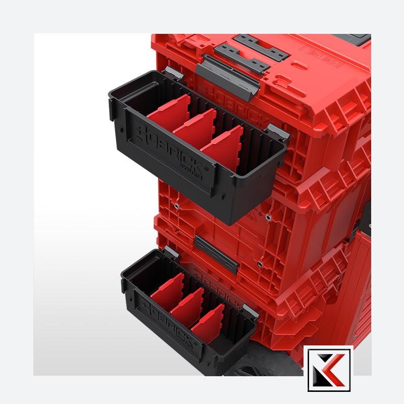 Qbrick System Custom Deep Modular Bin Set
