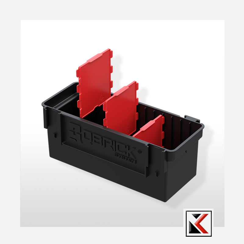 Qbrick System Custom Deep Modular Bin Set