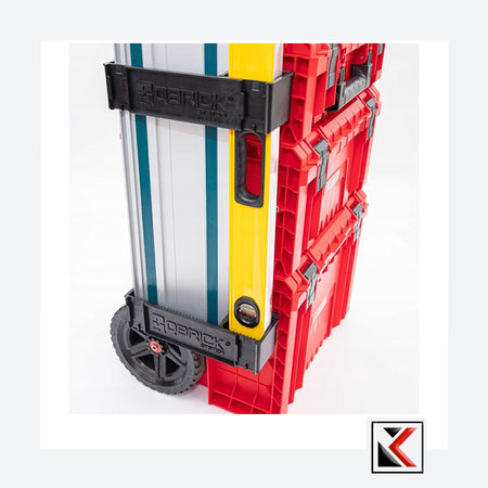 Qbrick System Custom Long Items Holder Gereedschapshouderset