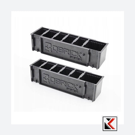 Qbrick System Custom Long Items Holder Gereedschapshouderset