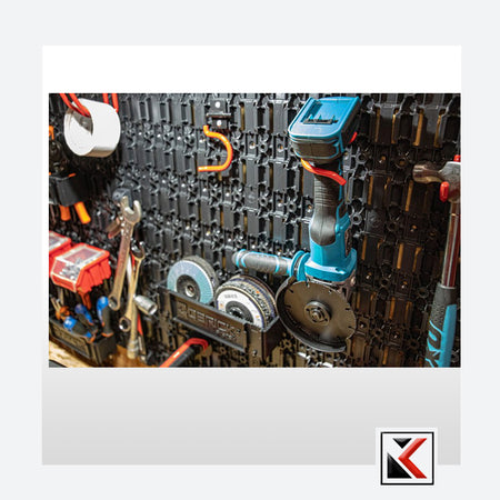 Qbrick System Custom Pegboard Starter Set