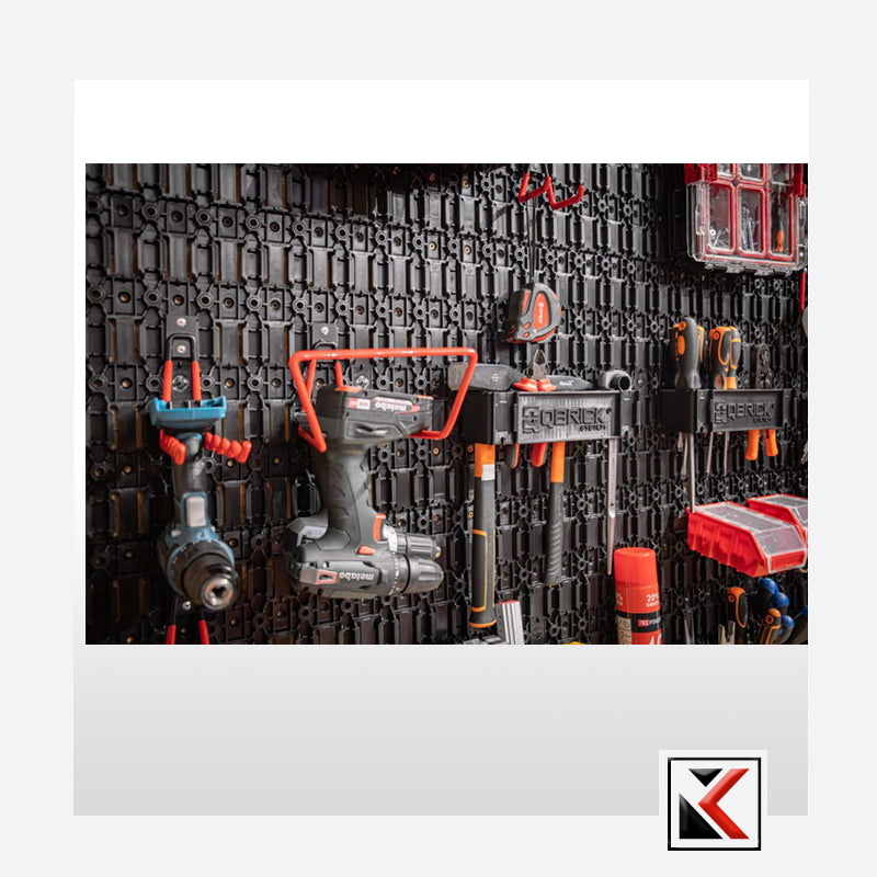 Qbrick System Custom Pegboard Starter Set