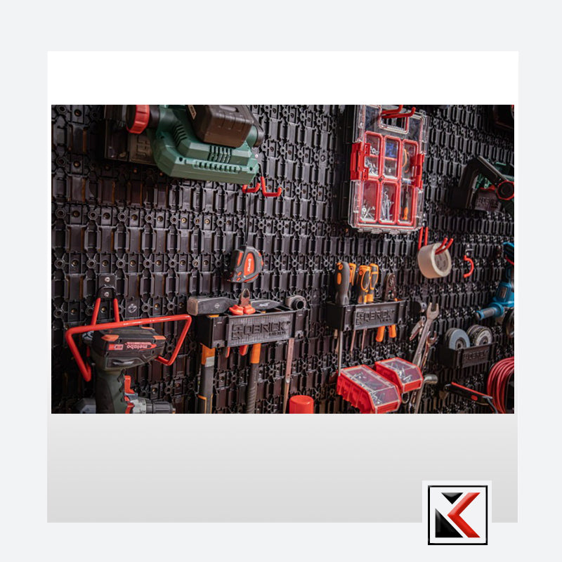 Qbrick System Custom Pegboard Starter Set