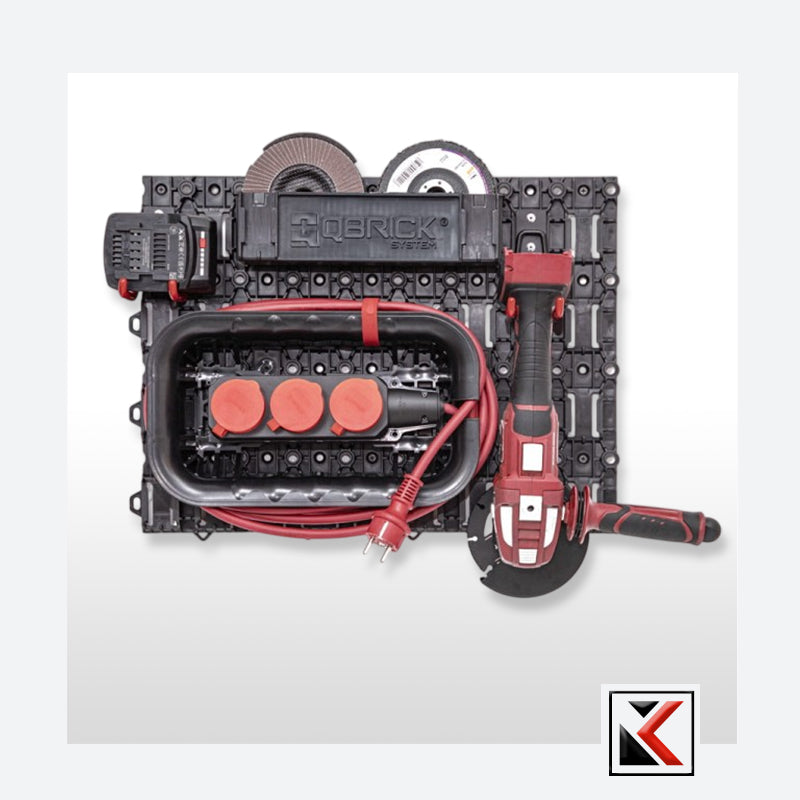 Qbrick System Custom Pegboard Starter Set