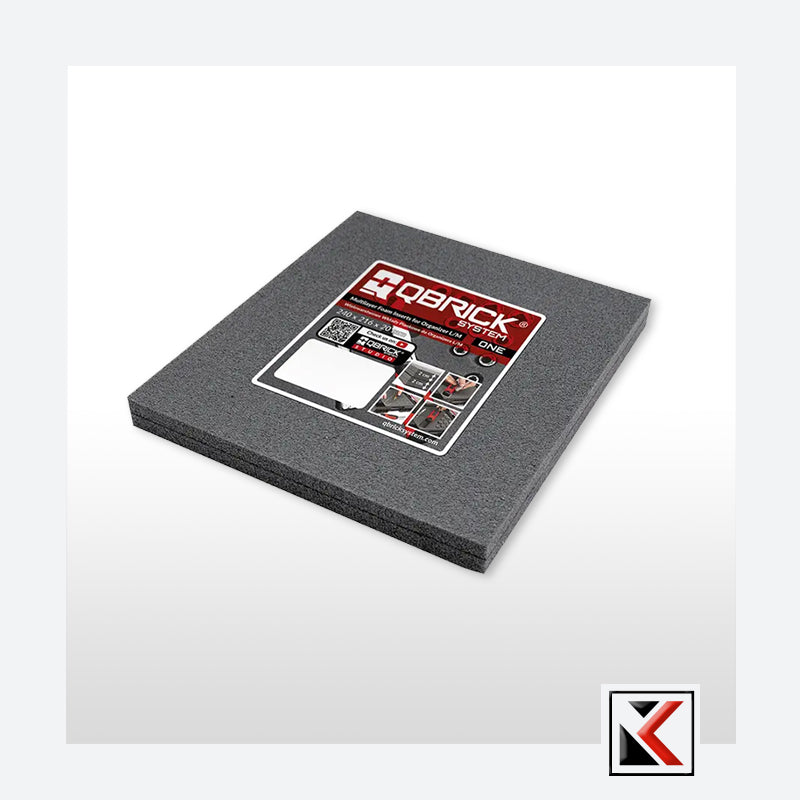 Qbrick System Multilayer Foam Inserts Organizer M / L II-layer