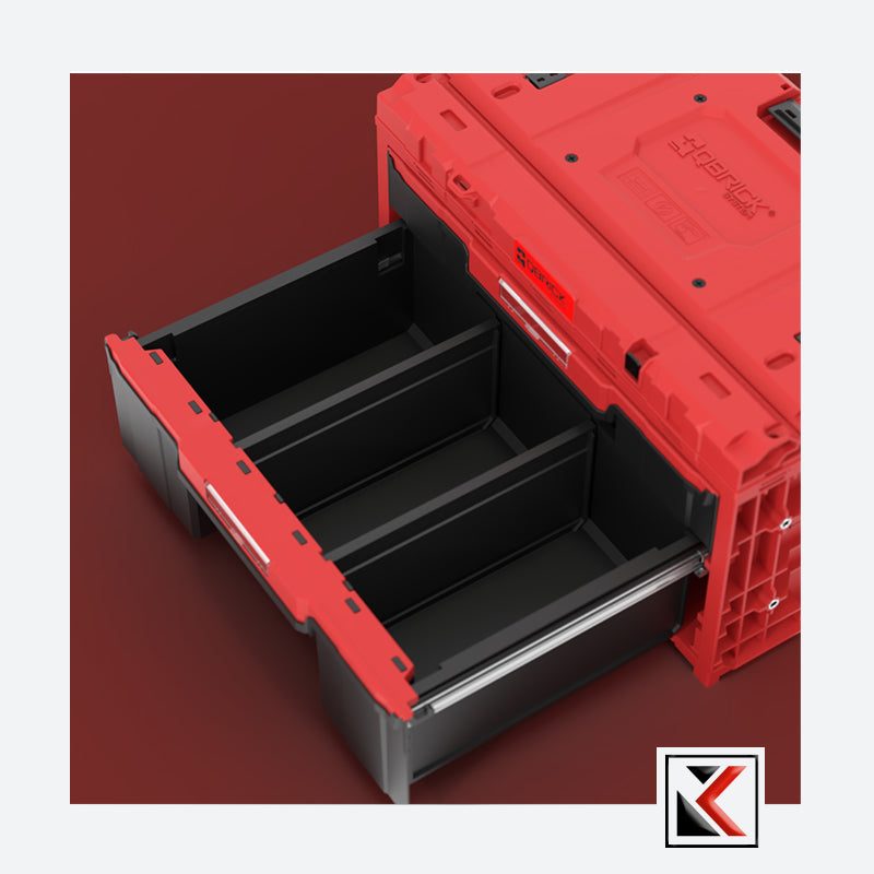 Qbrick System ONE Drawer 2 Plus Toolbox Red Ultra HD