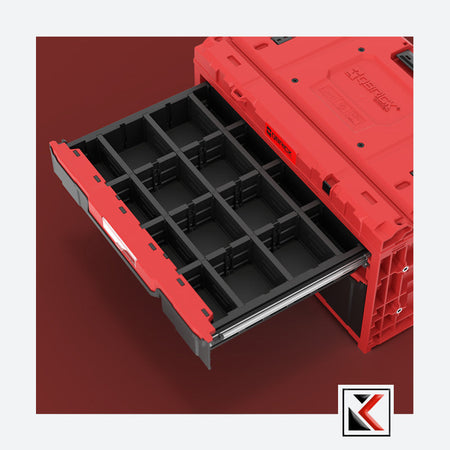 Qbrick System ONE Drawer 2 Plus Toolbox Red Ultra HD