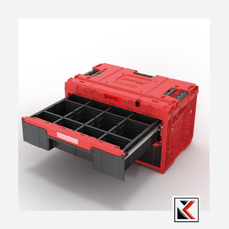 Qbrick System ONE Drawer 2 Toolbox Red Ultra HD