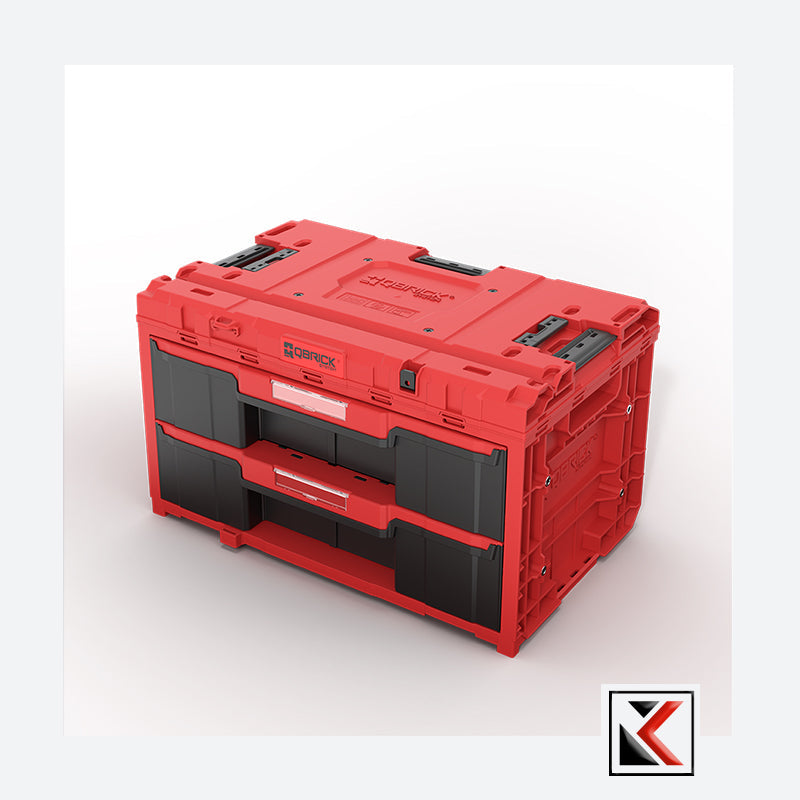 Qbrick System ONE Drawer 2 Toolbox Red Ultra HD