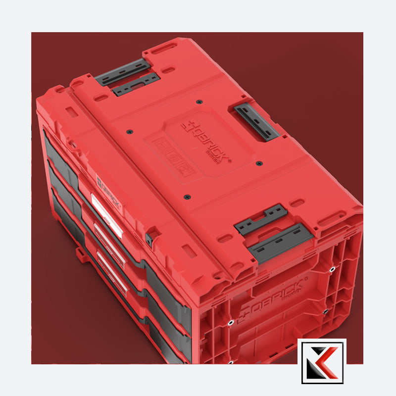 Qbrick System ONE Drawer 3 Toolbox Red Ultra HD