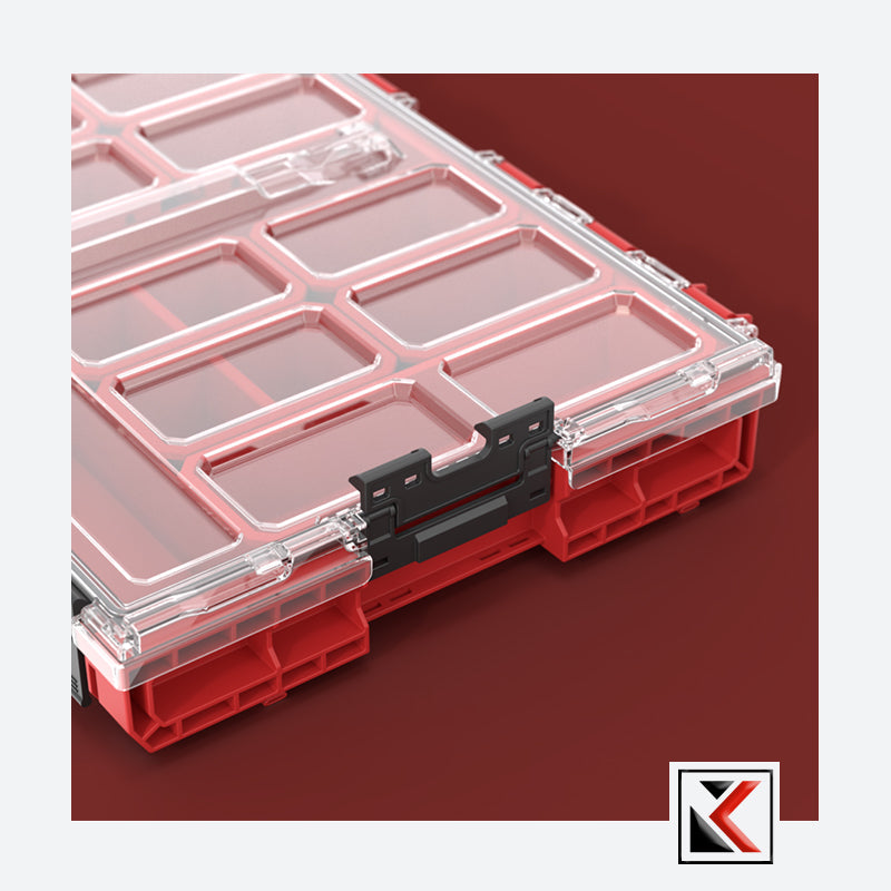 Qbrick System ONE 2.0 Organizer L Red Ultra HD