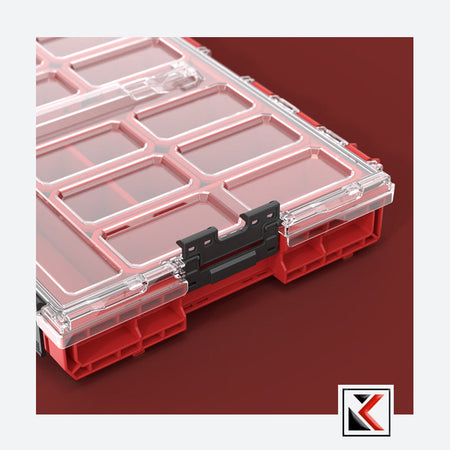 Qbrick System ONE 2.0 Organizer L Red Ultra HD