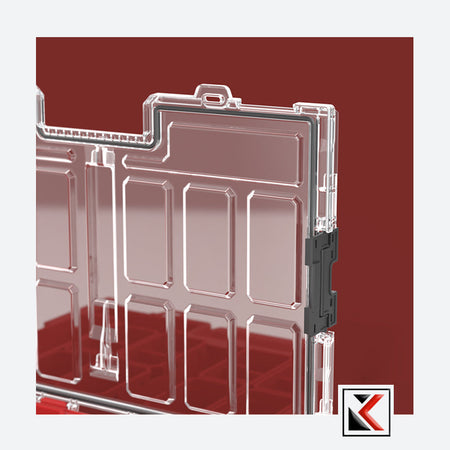 Qbrick System ONE 2.0 Organizer L Red Ultra HD