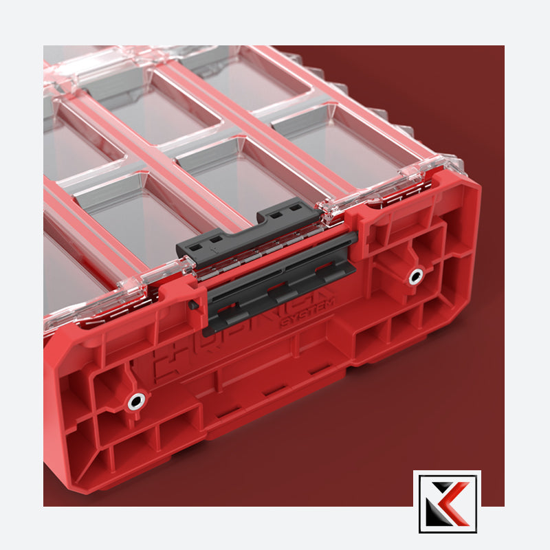 Qbrick System ONE Organizer XL Long Bin Red Ultra HD