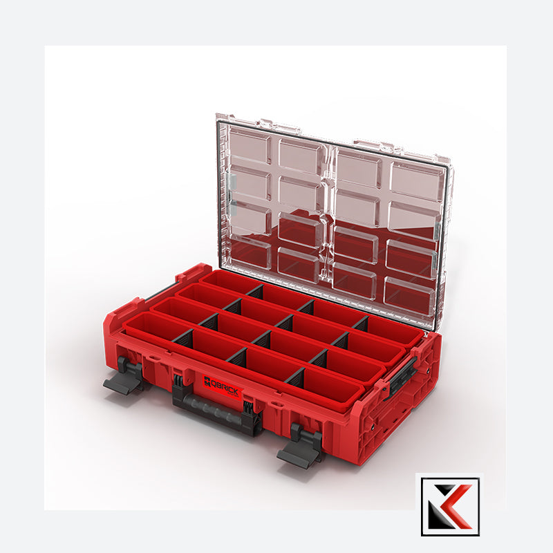 Qbrick System ONE Organizer XL Long Bin Red Ultra HD