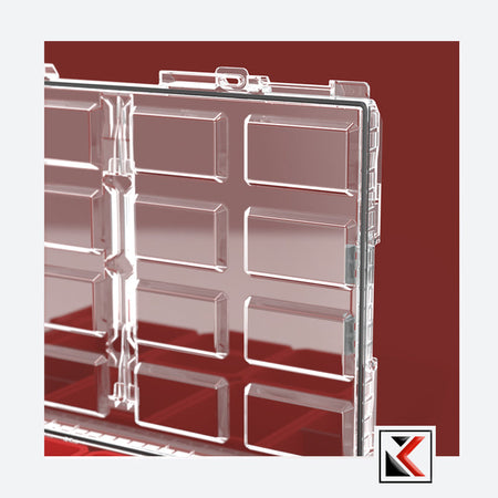 Qbrick System ONE 2.0 Organizer XL Red Ultra HD