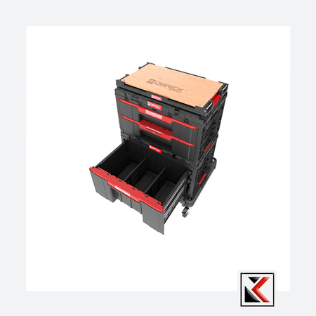 Qbrick System ONE Gereedschapswagen set 6