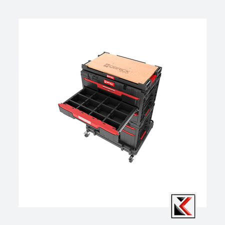 Qbrick System ONE Gereedschapswagen set 4