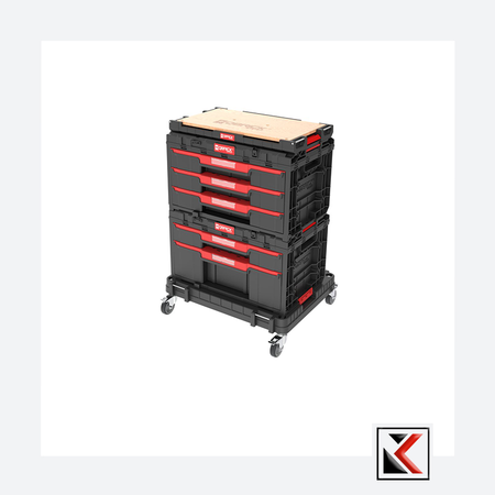 Qbrick System ONE Gereedschapswagen set 4