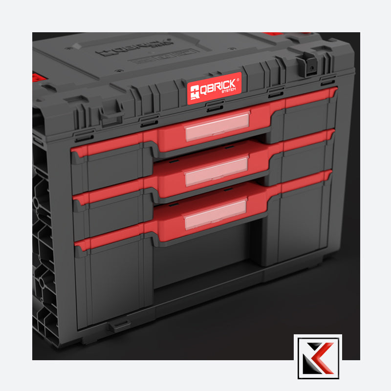 Qbrick System PRIME Drawer 3 Toolbox Basic