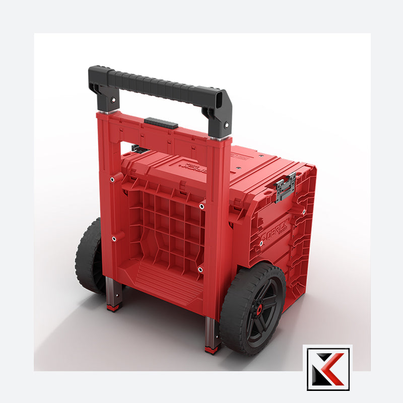 Qbrick System PRO Cart 2.0 Plus Drawer 3 Red Ultra HD