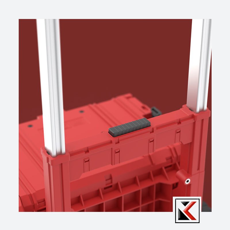 Qbrick System PRO Cart 2.0 Plus Drawer 3 Red Ultra HD