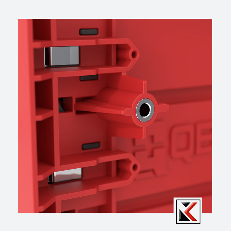 Qbrick System PRO Cart 2.0 Plus Drawer 3 Red Ultra HD