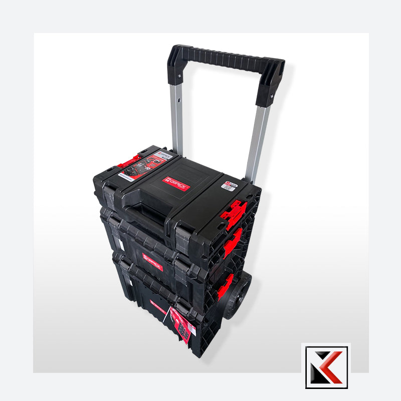 Qbrick System PRO Cart Plus + PRO Toolbox + PRO Toolcase