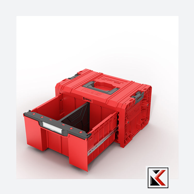 Qbrick System PRO Drawer 1 Toolbox 2.0 Basic Red Ultra HD
