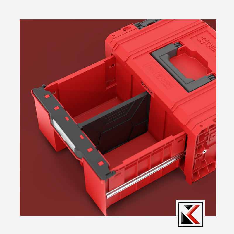 Qbrick System PRO Drawer 1 Toolbox 2.0 Basic Red Ultra HD