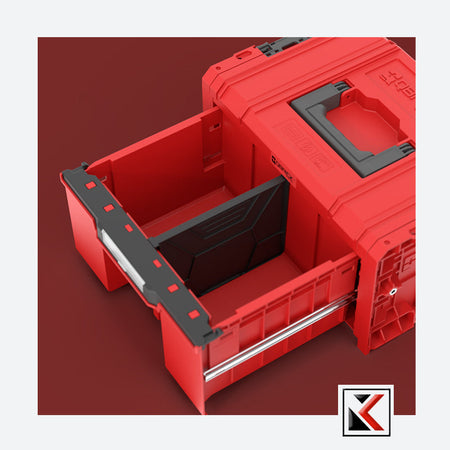 Qbrick System PRO Drawer 1 Toolbox 2.0 Basic Red Ultra HD
