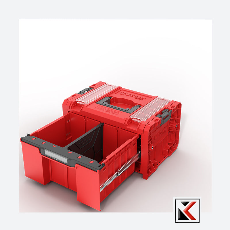 Qbrick System PRO Drawer 1 Toolbox 2.0 Profi Basic Red Ultra
